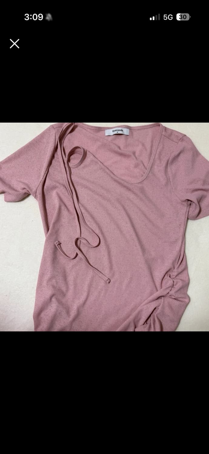 핑크리브탑 상품이미지1