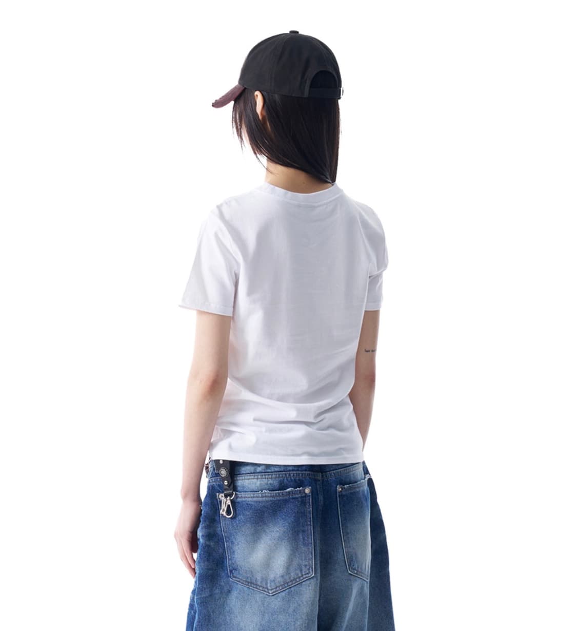 아캄 AKM CROS2 Half Top (White) 1size 상품이미지3
