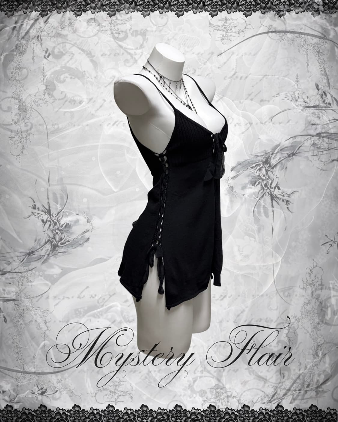 공겜여주 로맨틱 고스 코디세트 4pcs 상품이미지6