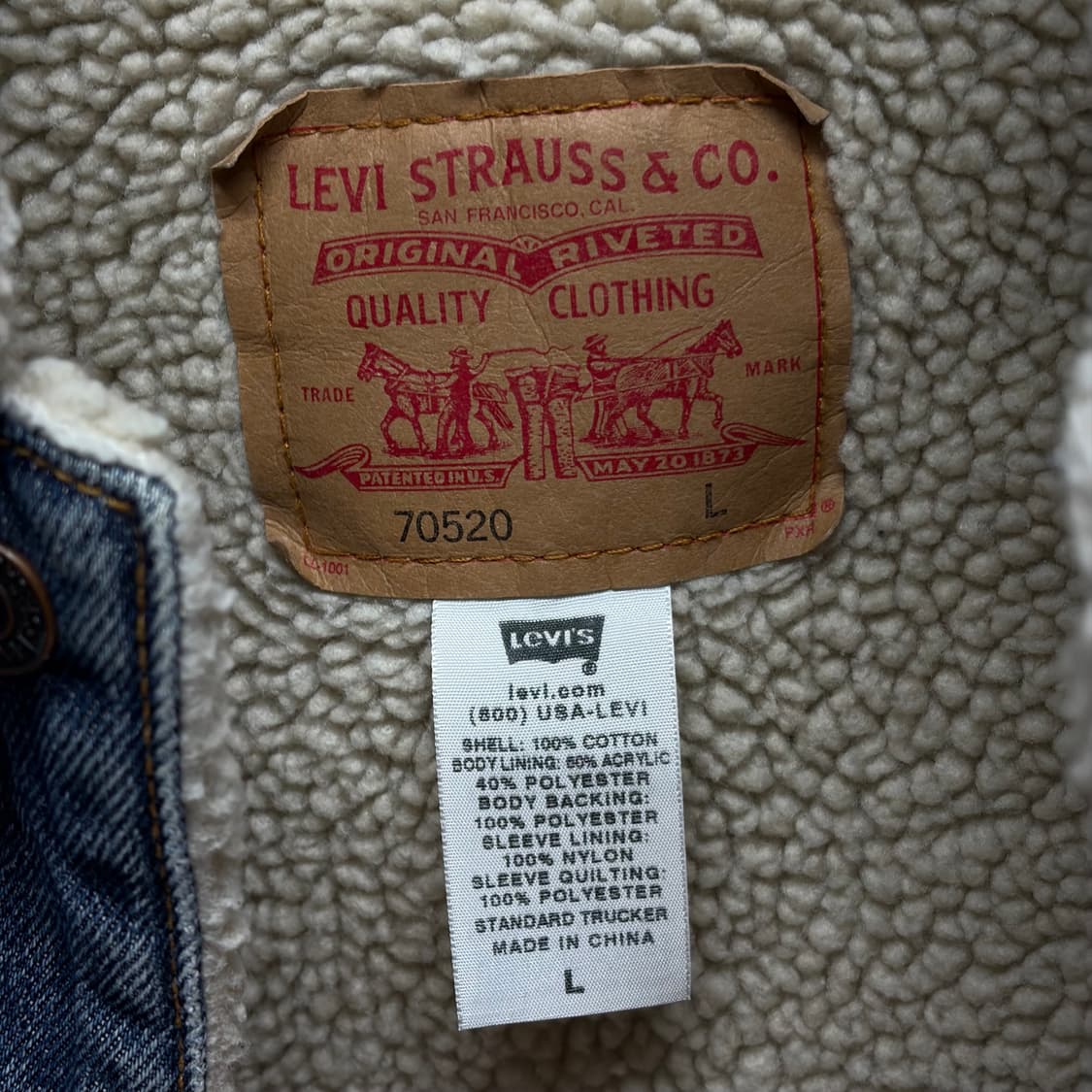 리바이스 쉐르파 자켓 7 상품이미지3