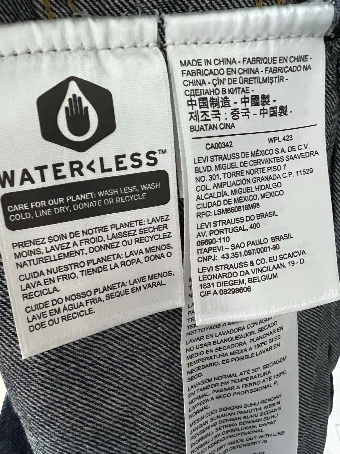 리바이스 청자켓 XL 상품이미지2