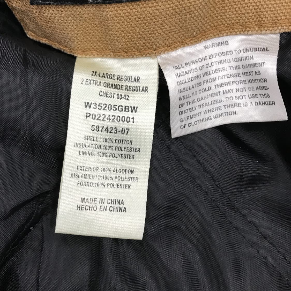 WALLS 월스 USA 누빔 워크자켓 [XXL] 상품이미지6