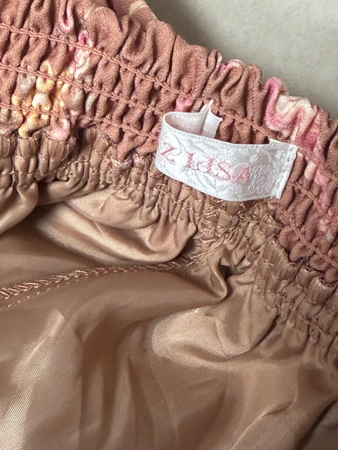 리즈리사 플로럴 리본 레이스 스커트 치마 큐롯 라떼 히메 갸루 러블리 상품이미지3