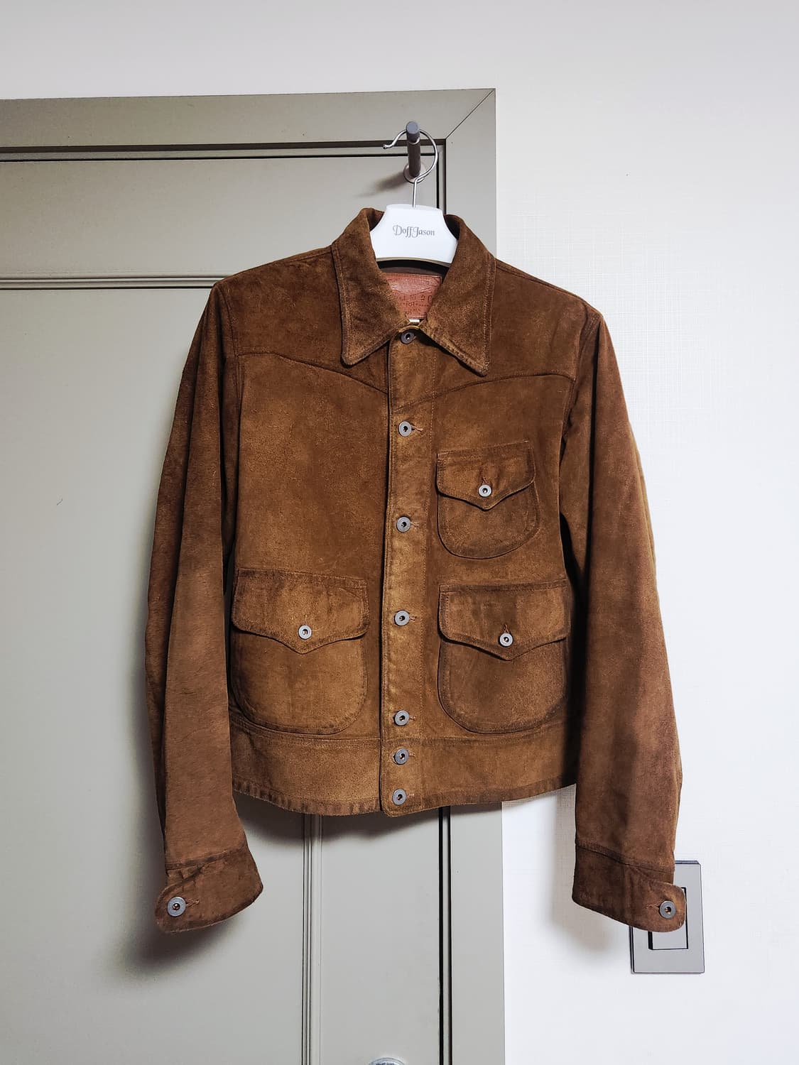 RRL 러프아웃 스웨이드 자켓 S 상품이미지1