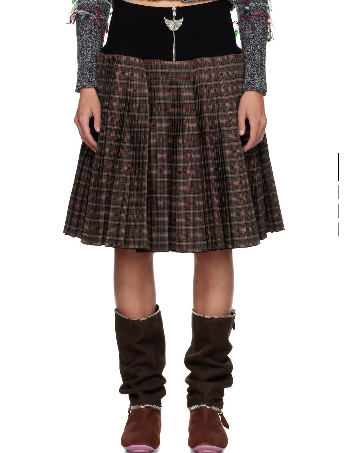 Chopova lowena 초포바 로위나 fret 프렛 스커트 상품이미지2