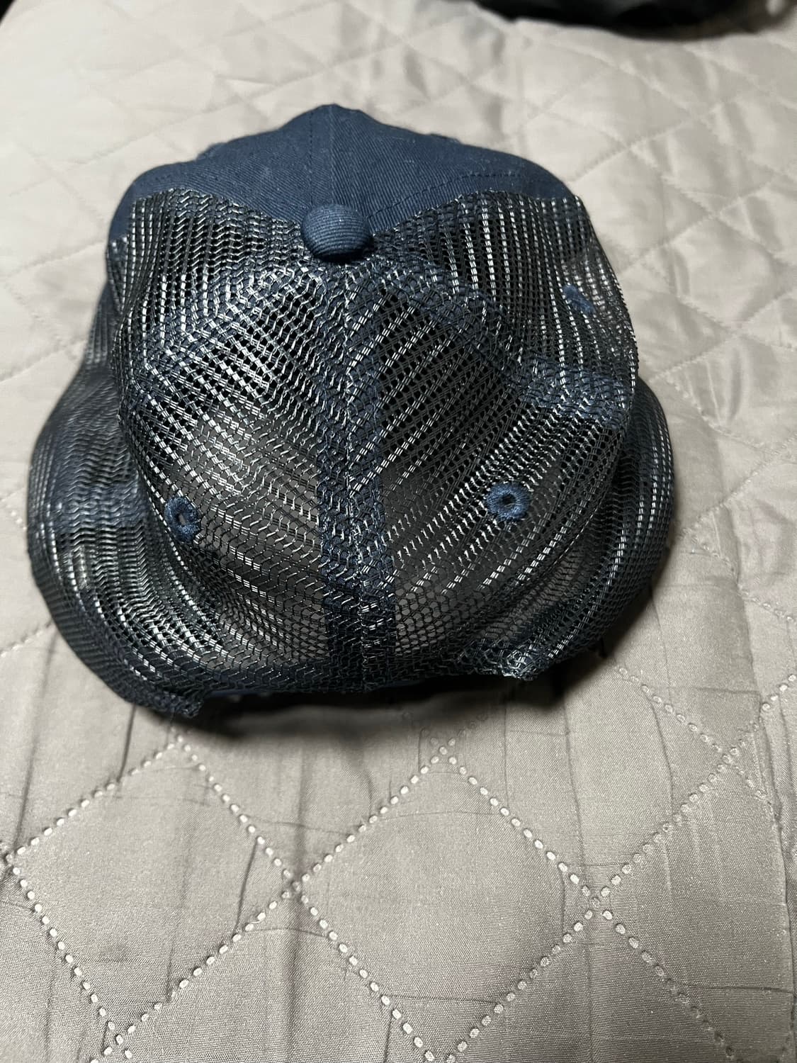 스투시 로우 프로파일 디자인 코프 트러커 스냅백 네이비 상품이미지5