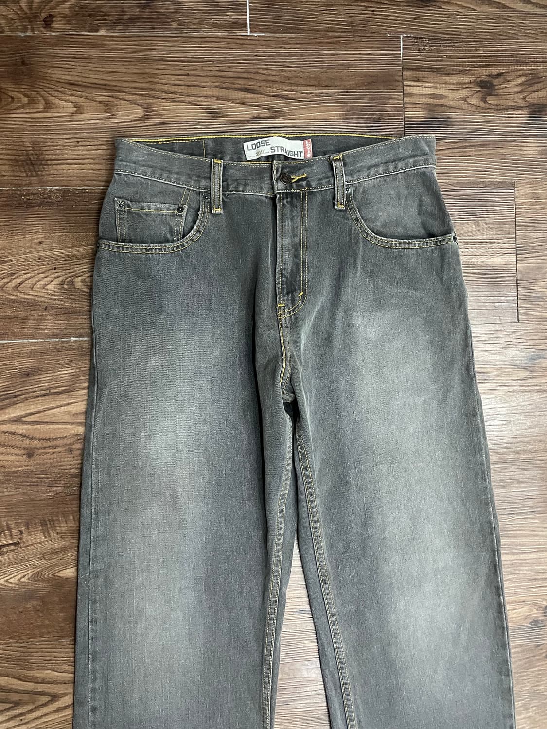 00s 리바이스 569 흑청 데님 팬츠  상품이미지3