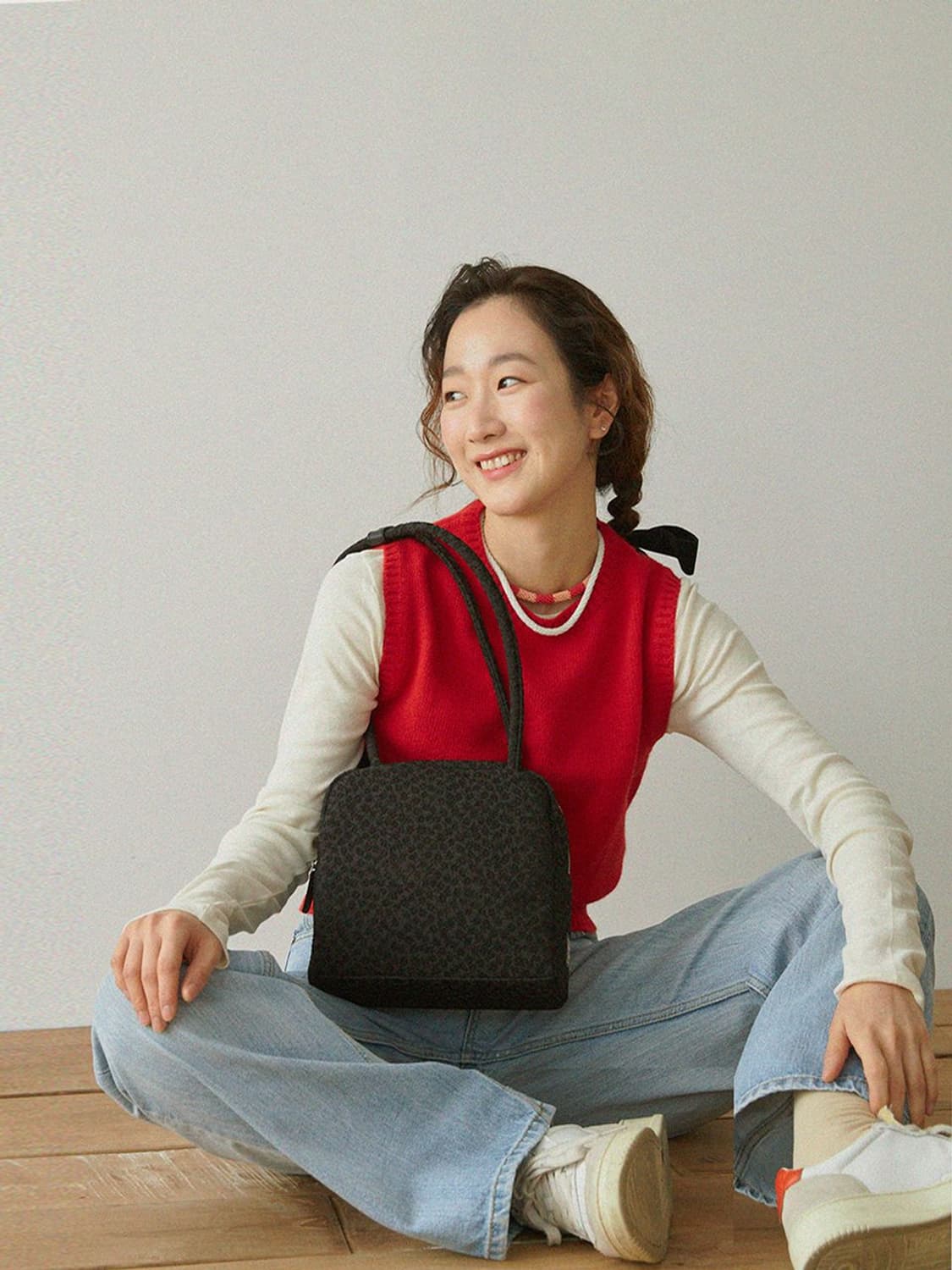 볼삭 플러미백 bolsac plummy bag black 낫띵리튼미닛뮤트 상품이미지2