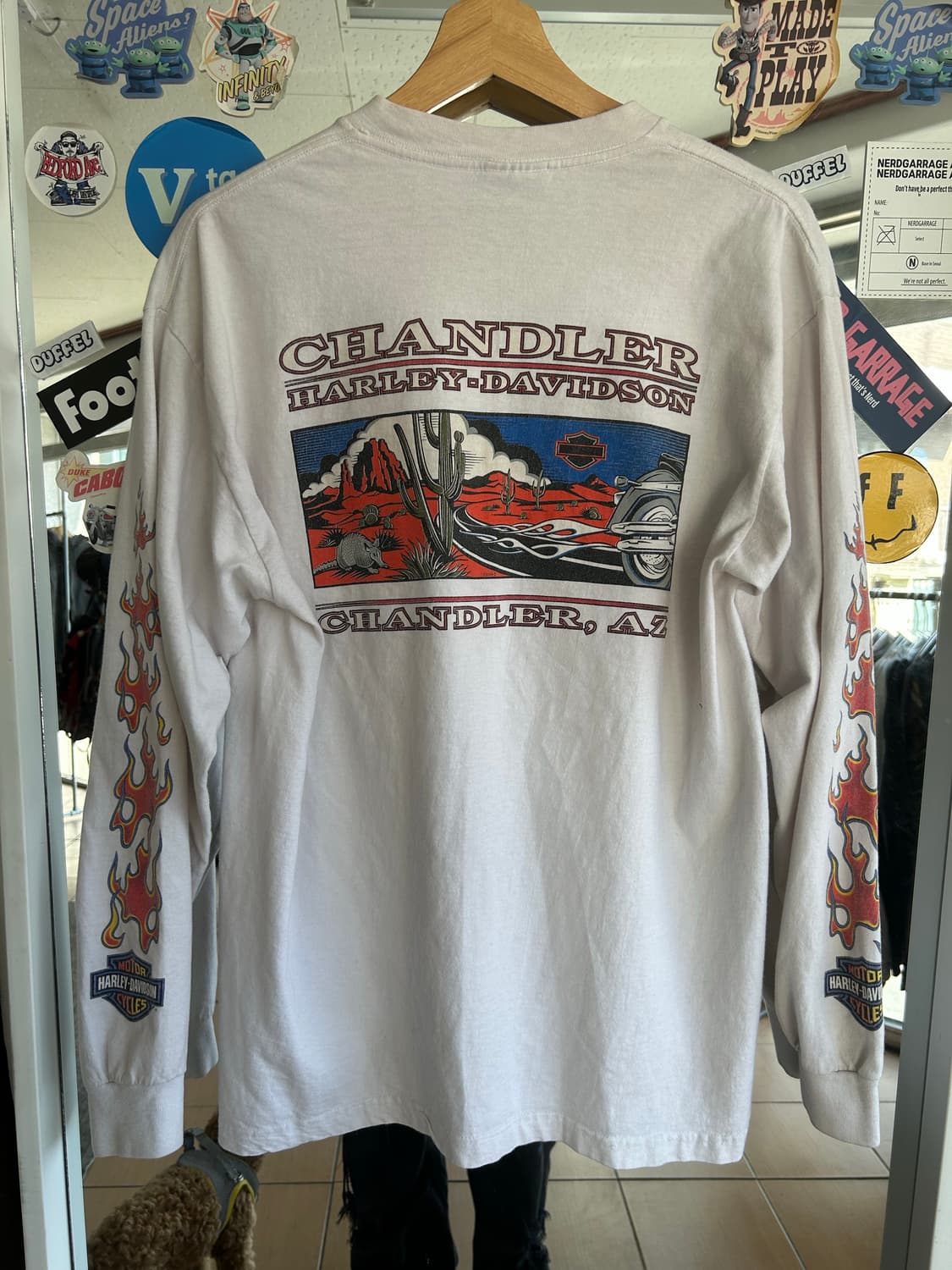 00’s 할리데이비슨 플레임롱슬리브 상품이미지8