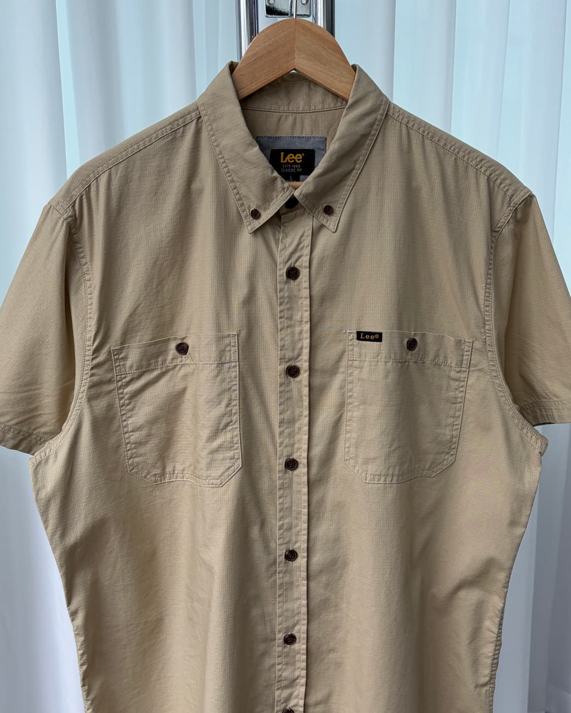 [L]Lee 리 유틸리티 립스탑 워크 셔츠 상품이미지4