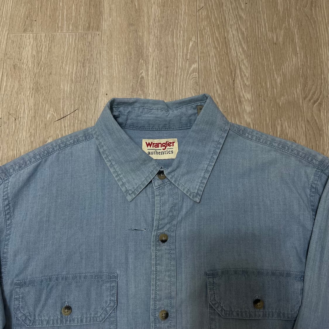 랭글러 웨스턴 데님 셔츠 S/90 상품이미지2