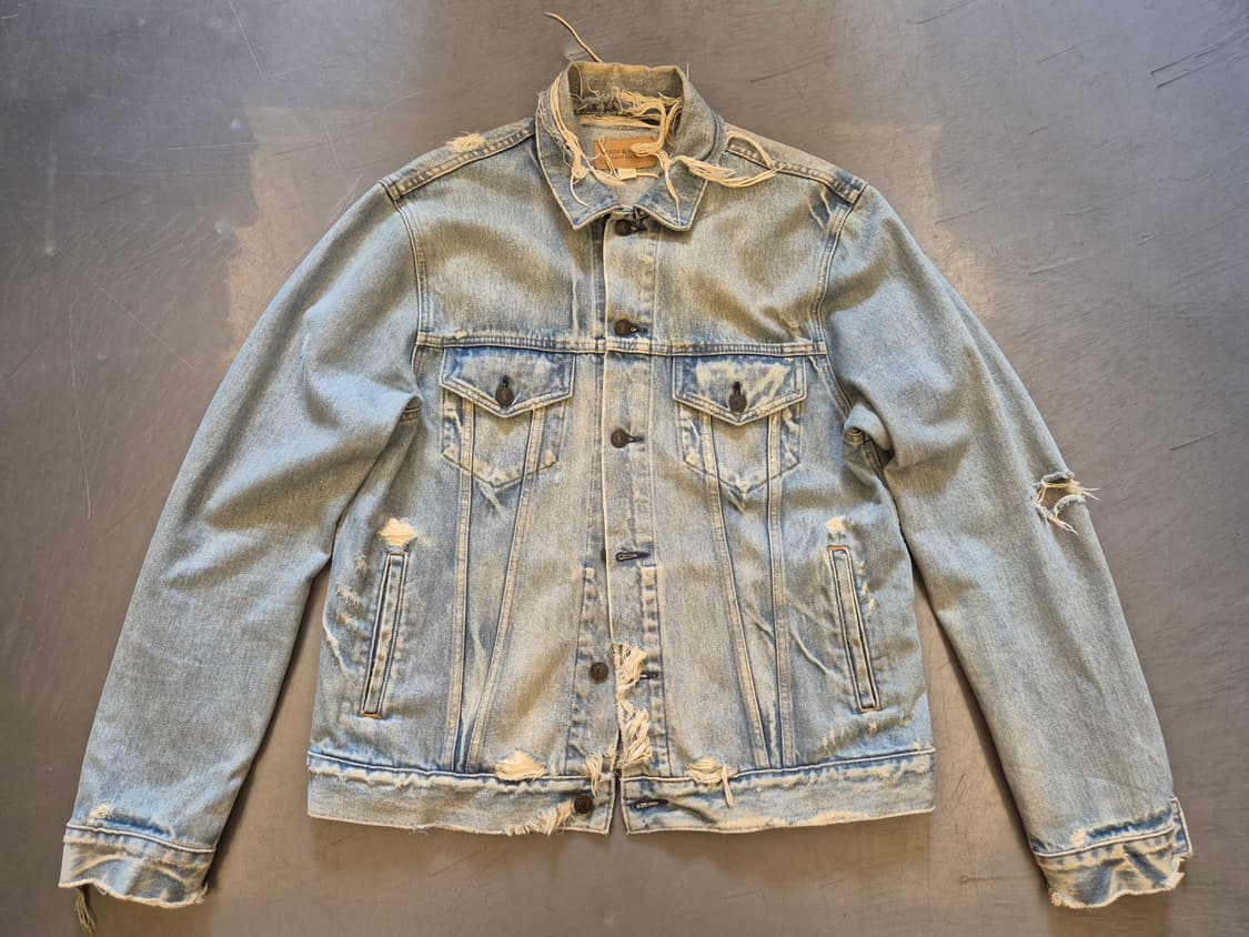 데님앤서플라이 디스트레스드 데님 자켓 상품이미지1
