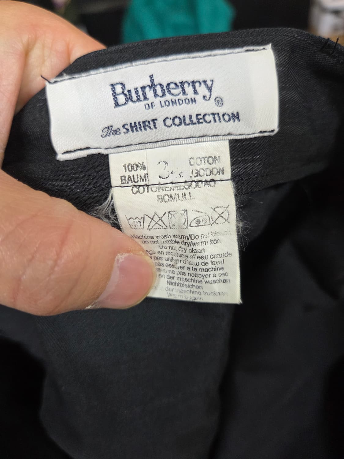 버버리 올드스쿨 빈티지 핀턱 썸머 카브라 슬렉스 팬츠 대략 32 상품이미지4