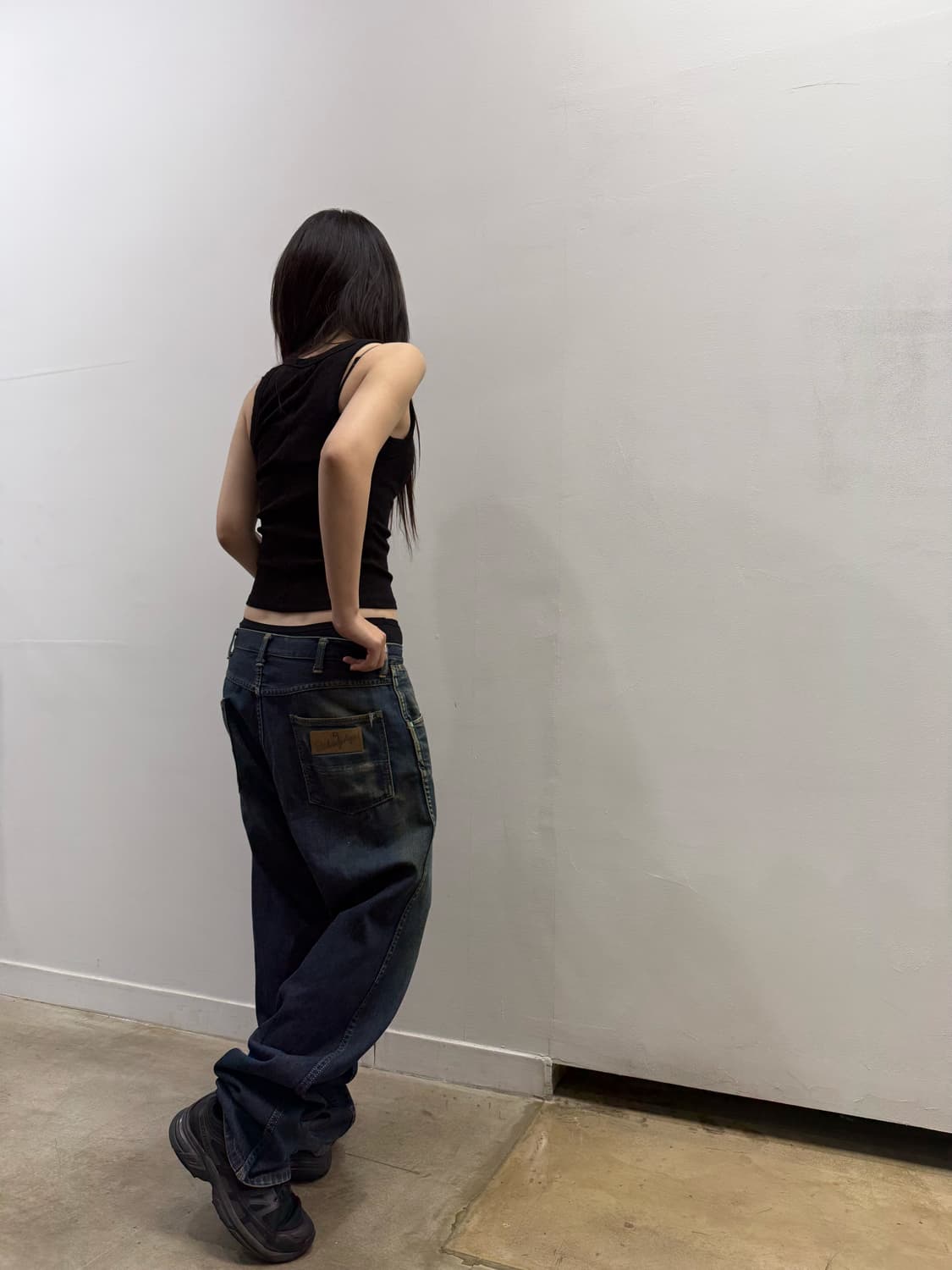 올드 베이프 그런지 데님팬츠 상품이미지7