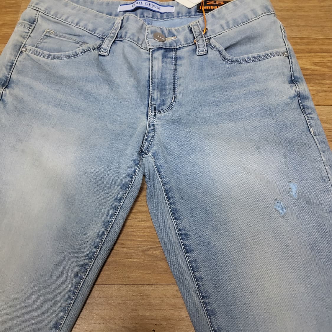 새상품 잠뱅이 스키니진 청바지 데님 여자 25 이쁨 상품이미지4