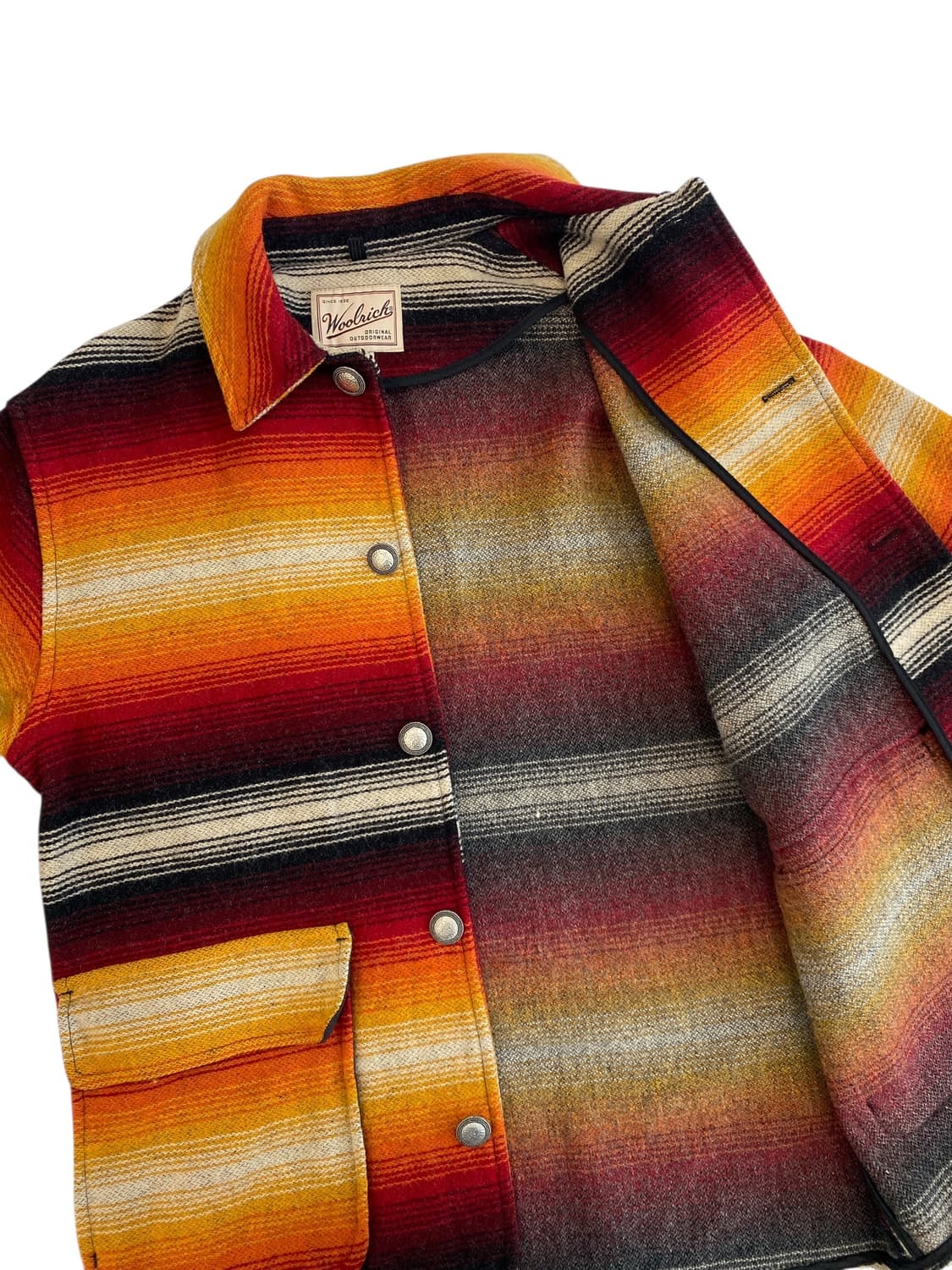 90‘s 울리치 네이티브 울 블랭킷 자켓 상품이미지8