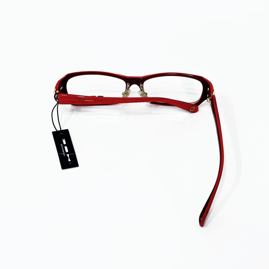 DOX 레드 뿔테 데드스탁 빈티지안경 상품이미지4