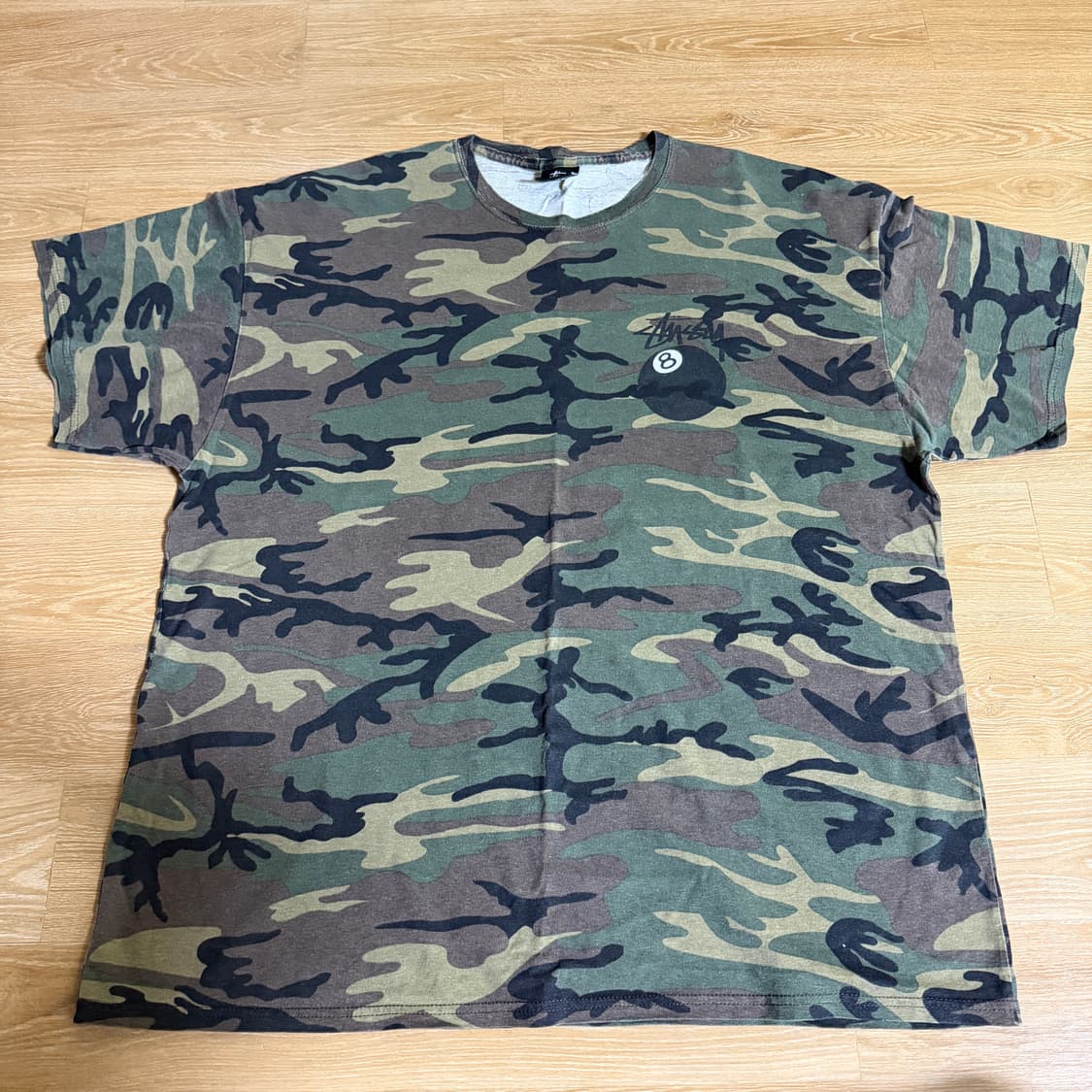Stussy Camo 티셔츠 XL 상품이미지2