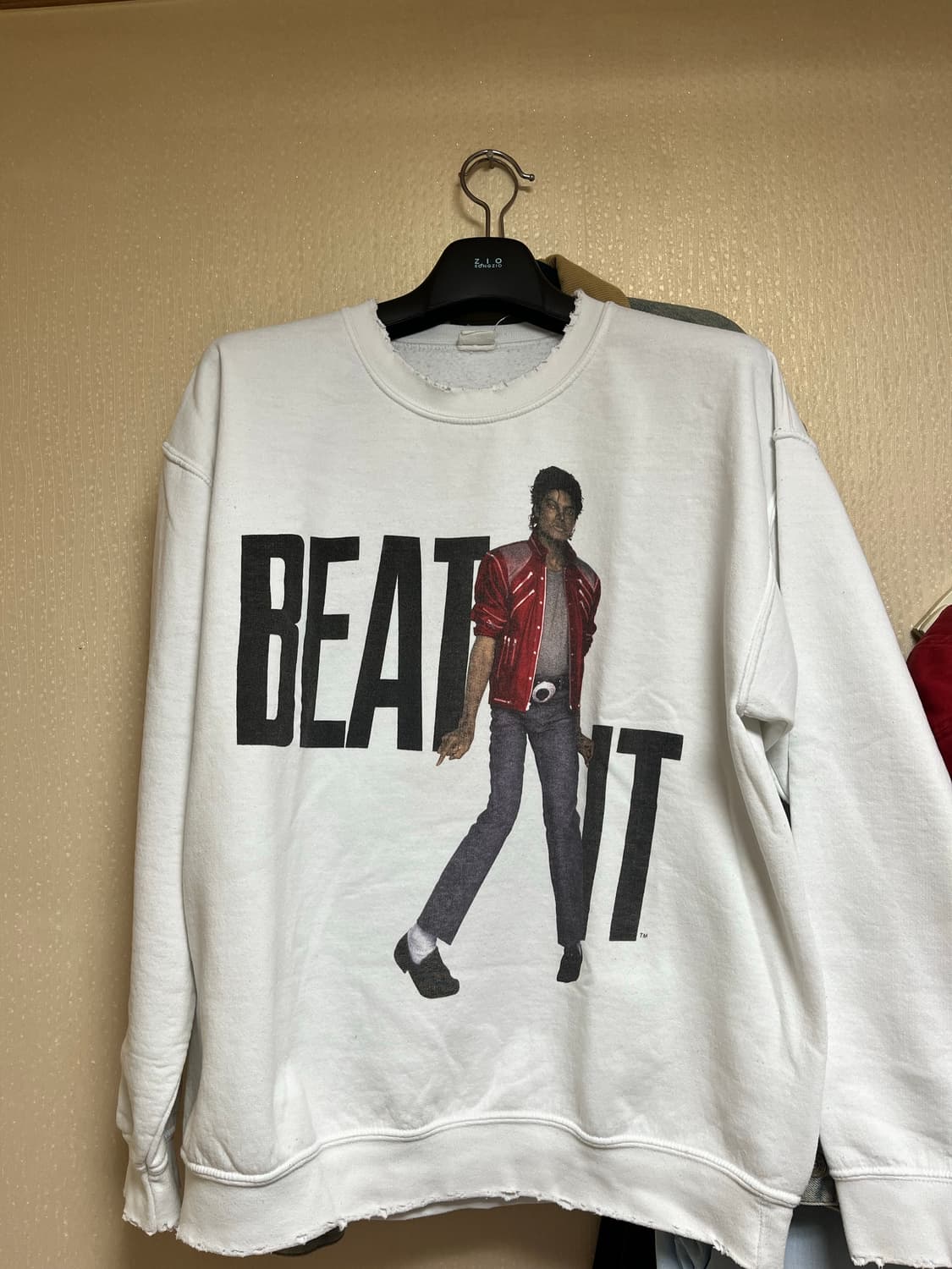 메이드원  마이클잭슨 beat it 맨투맨 M 사이즈 판매 상품이미지2