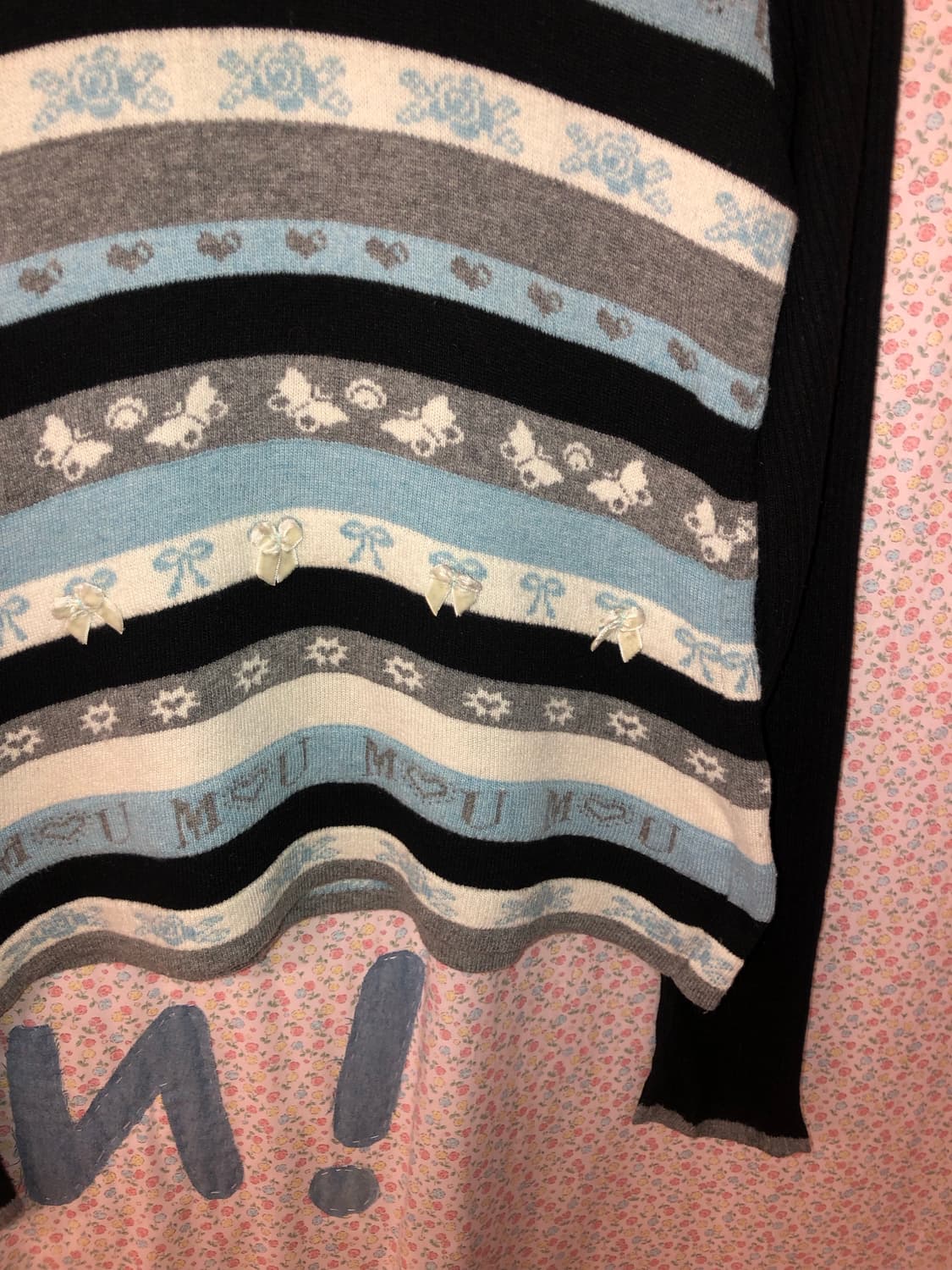 ribbon stripe knit 상품이미지3