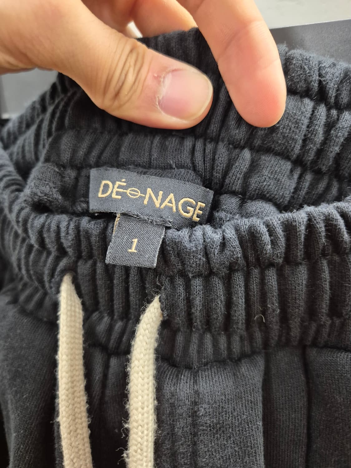 DE-NAGE 카고 바지 블랙 1사이즈 상품이미지6