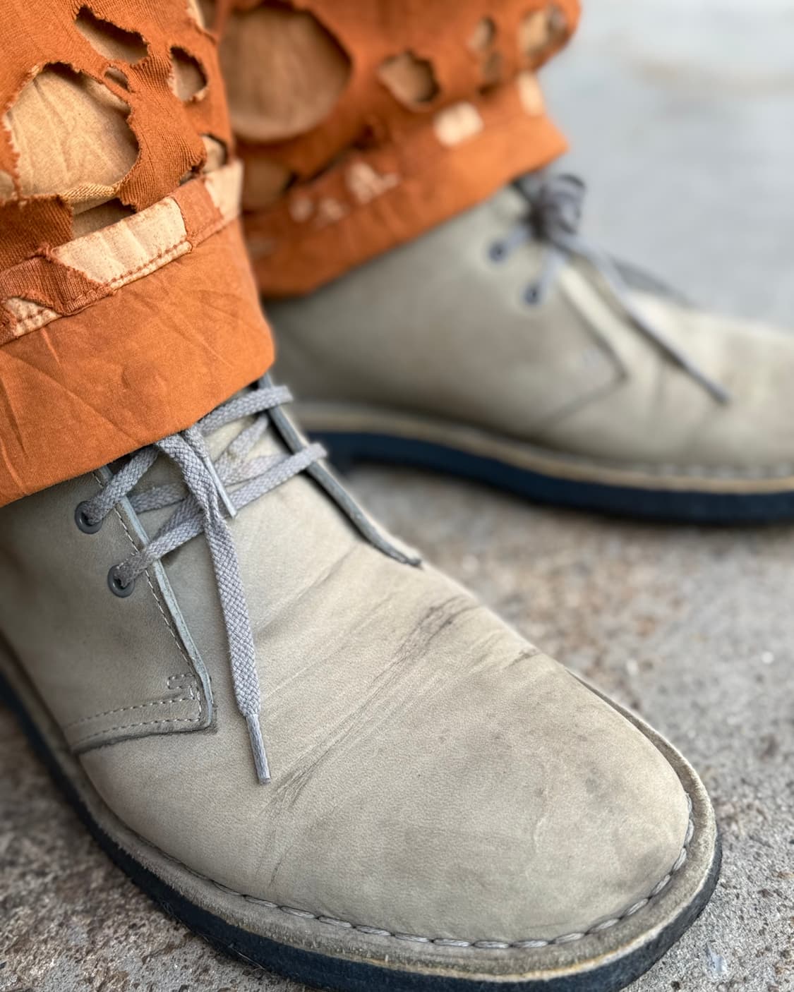 클락스 오리지널 스웨이드 데저트부츠 US9 상품이미지9