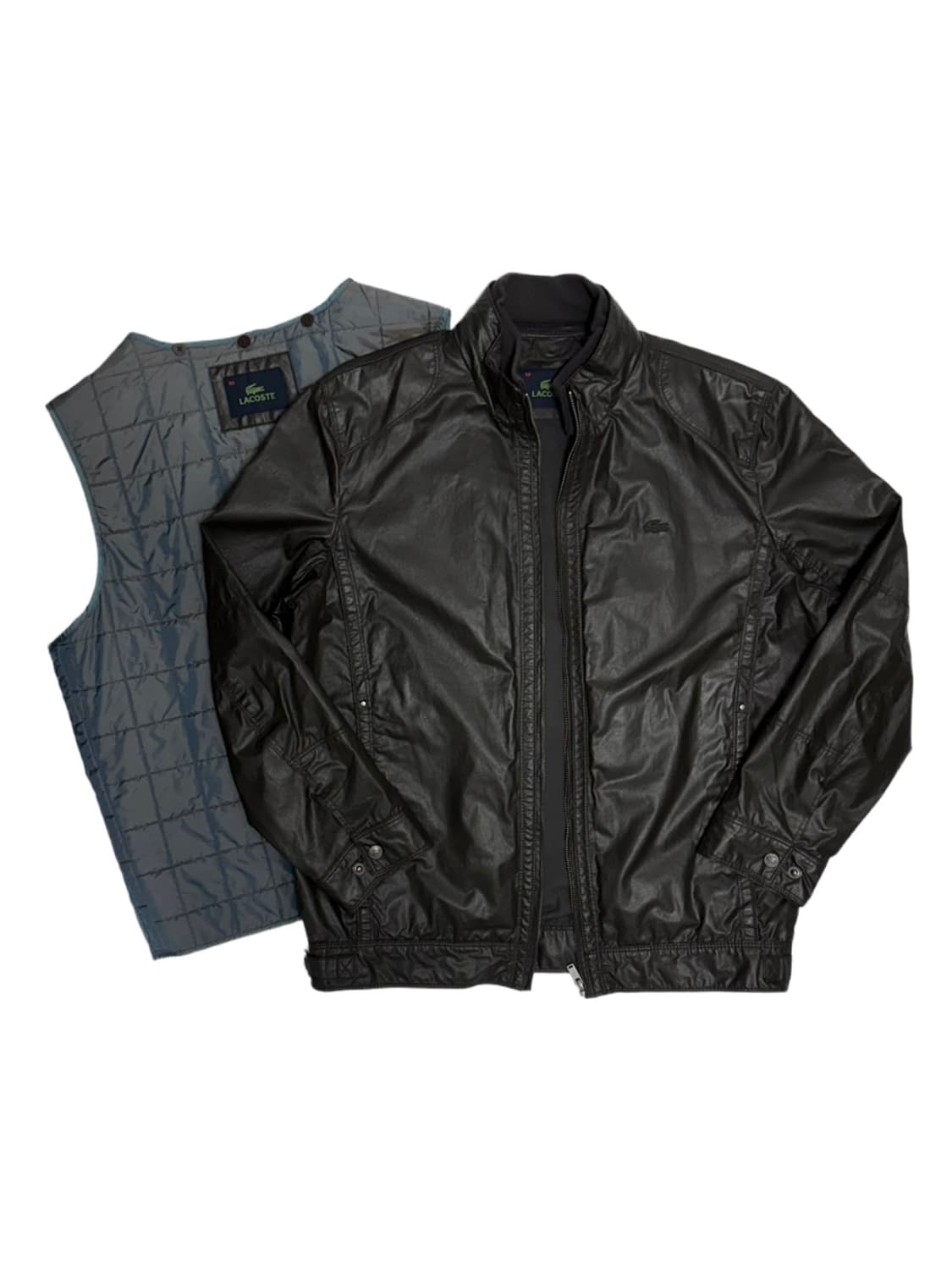 라코스테 오일코팅 블루종 왁스자켓 상품이미지1