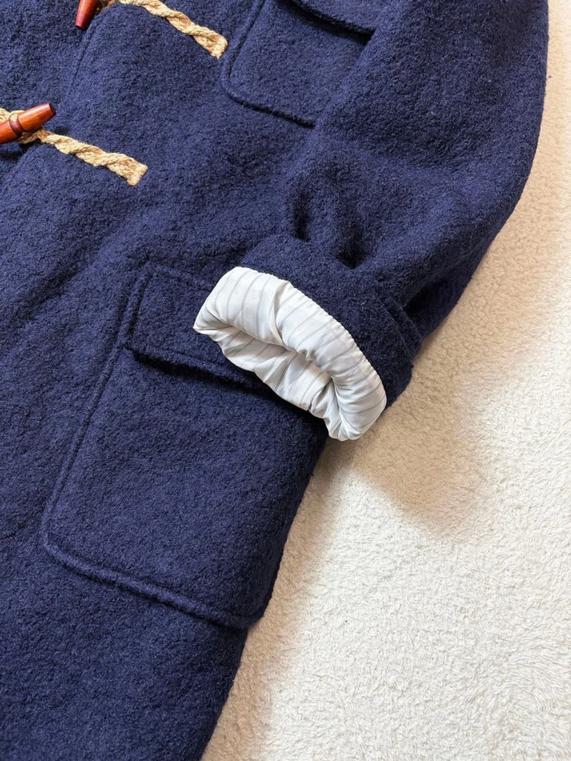 grasshopper 울 더플 후디 코트 PN6824 상품이미지6