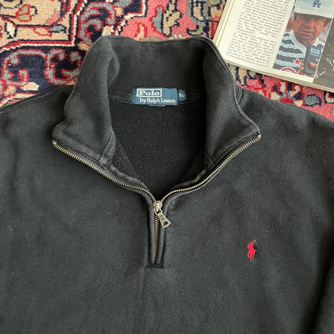 폴로 랄프로렌 하프집업 기모 상품이미지3