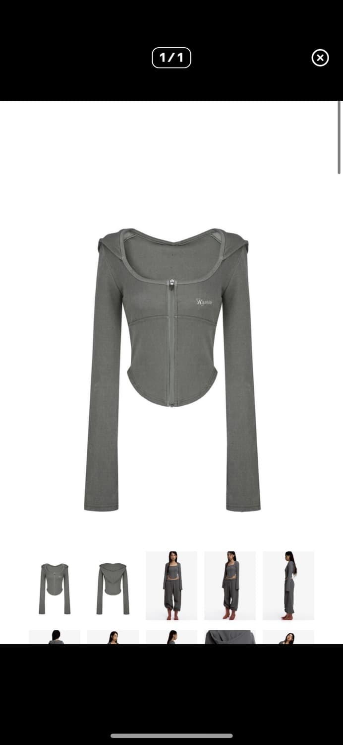 카시코 후드집업 상품이미지1