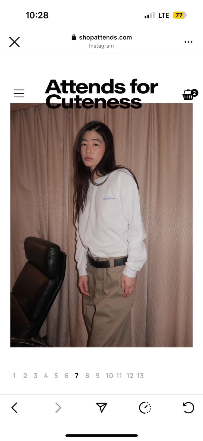 Attends 어텐즈 와플티 상품이미지3
