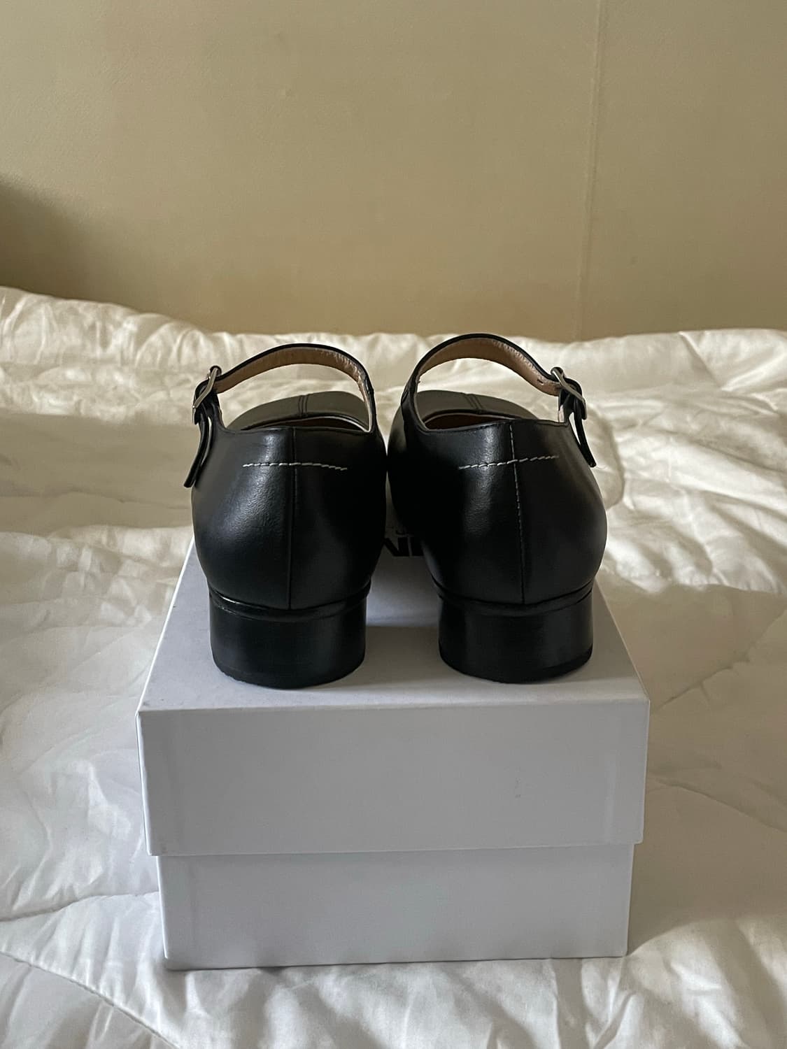 메종 마르지엘라 mm6 / 아나토믹 토 메리제인 블랙 상품이미지4