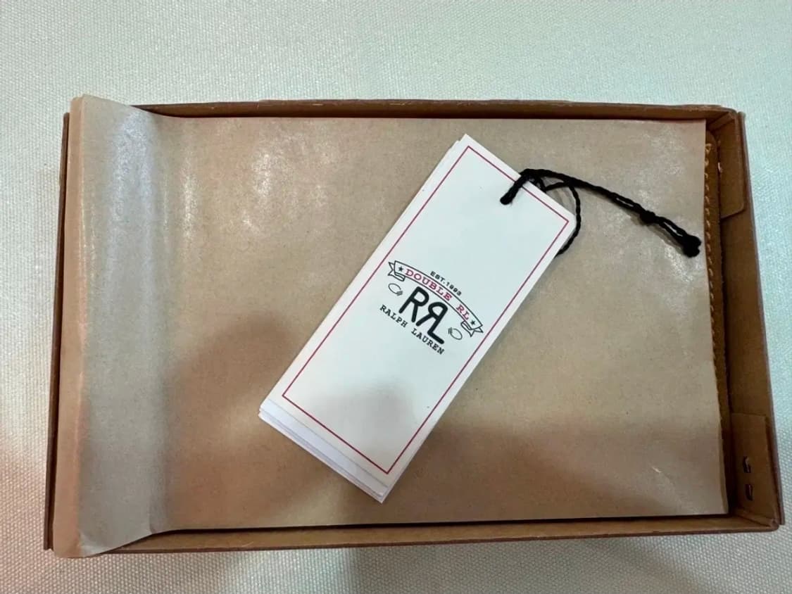 RRL 더블알엘 러프 스웨이드 가죽 지갑 상품이미지6