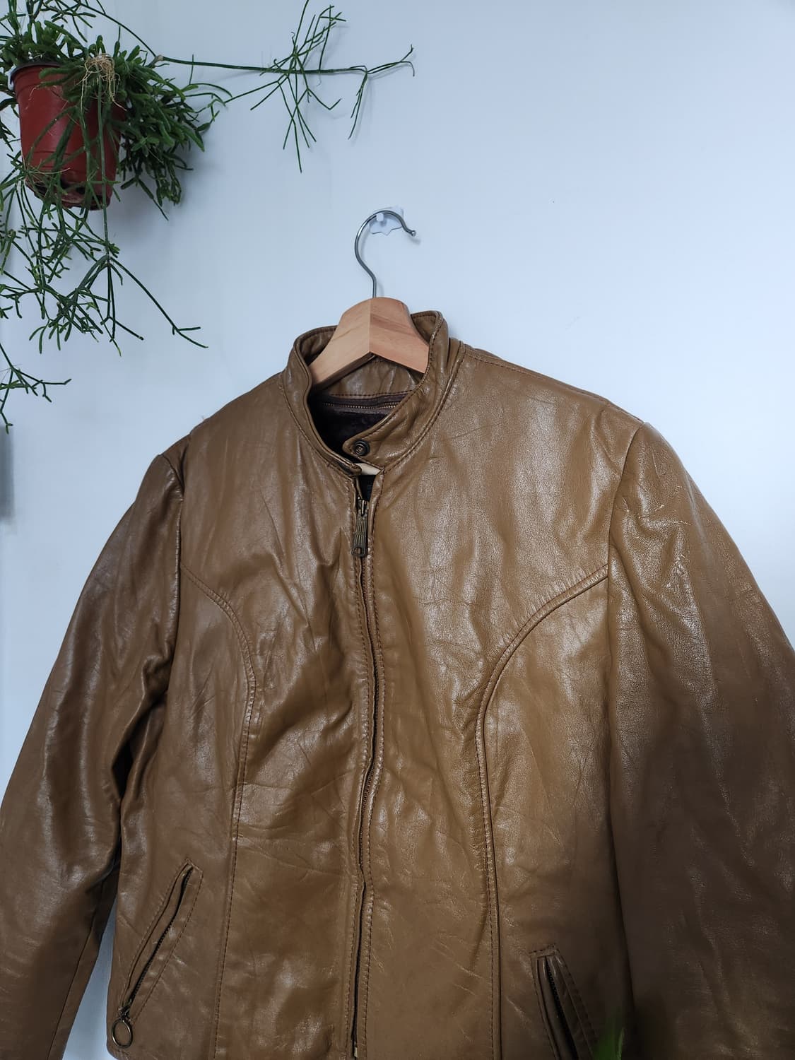 70s Brooks 브룩스 레더웨어 싱글 라이더 자켓(USAmade) 상품이미지2