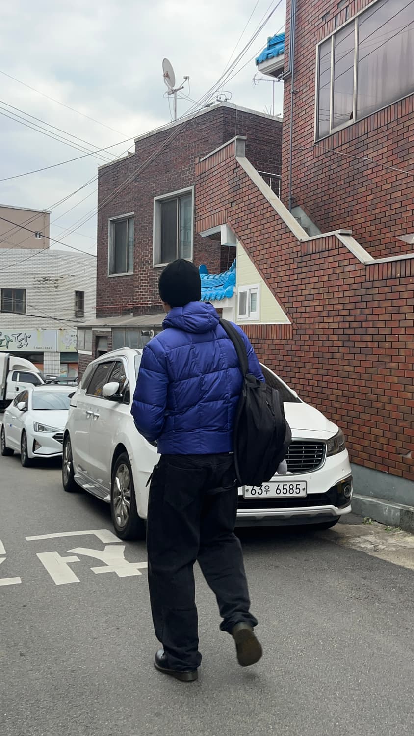 Usa Vintage 퍼플컬러 경량패딩 상품이미지1