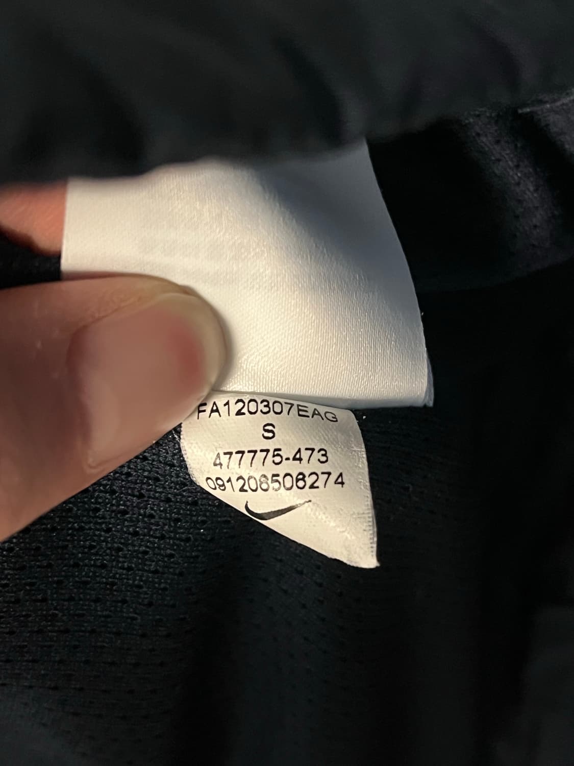 나이키 FC 바르셀로나 스톰핏 바람막이 네이비 [S]  상품이미지7