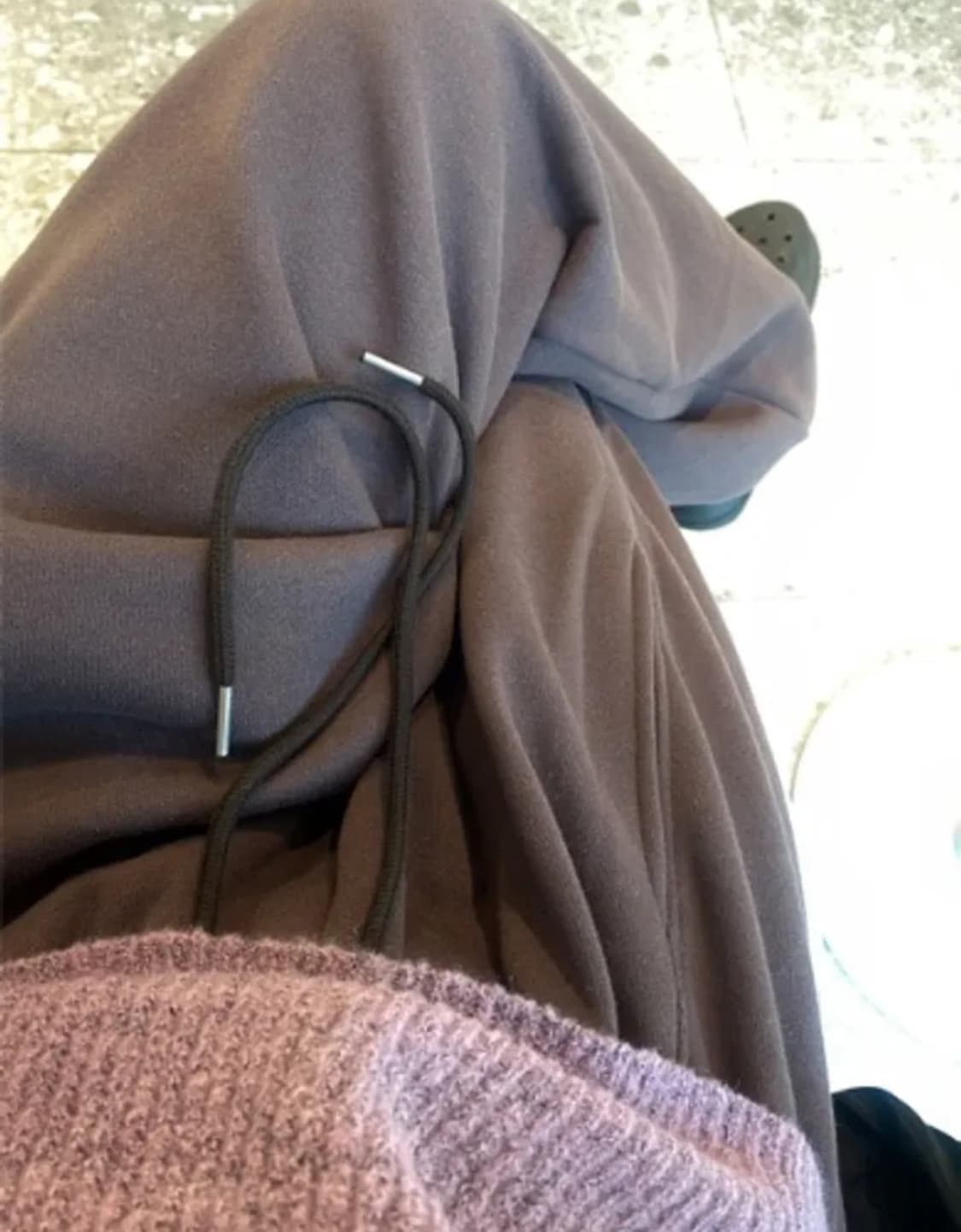 이즈이즈 Dougie sweatpants 기모 브라운 스웻팬츠 상품이미지2