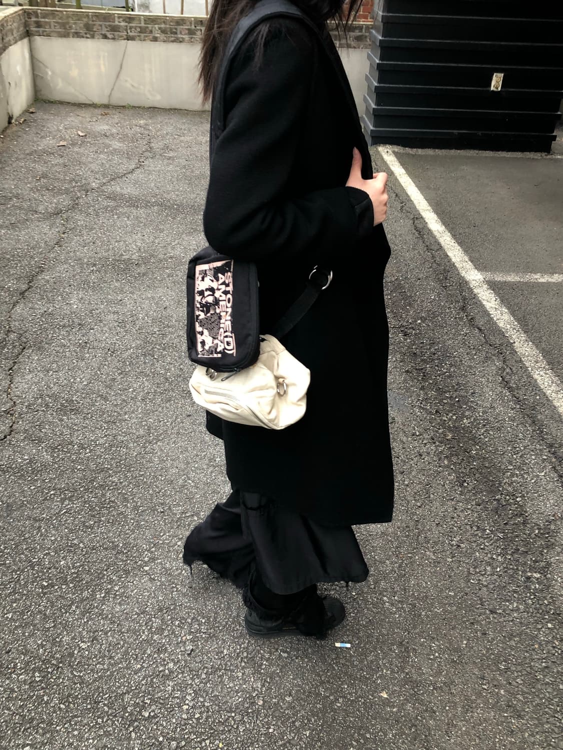 라프시몬스 이스트팩 루프 크로스백 상품이미지1