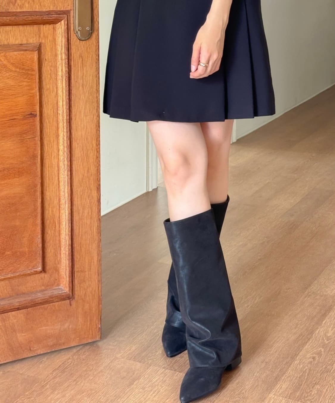 새상품 스틸레토 폴딩부츠 240사이즈 상품이미지4