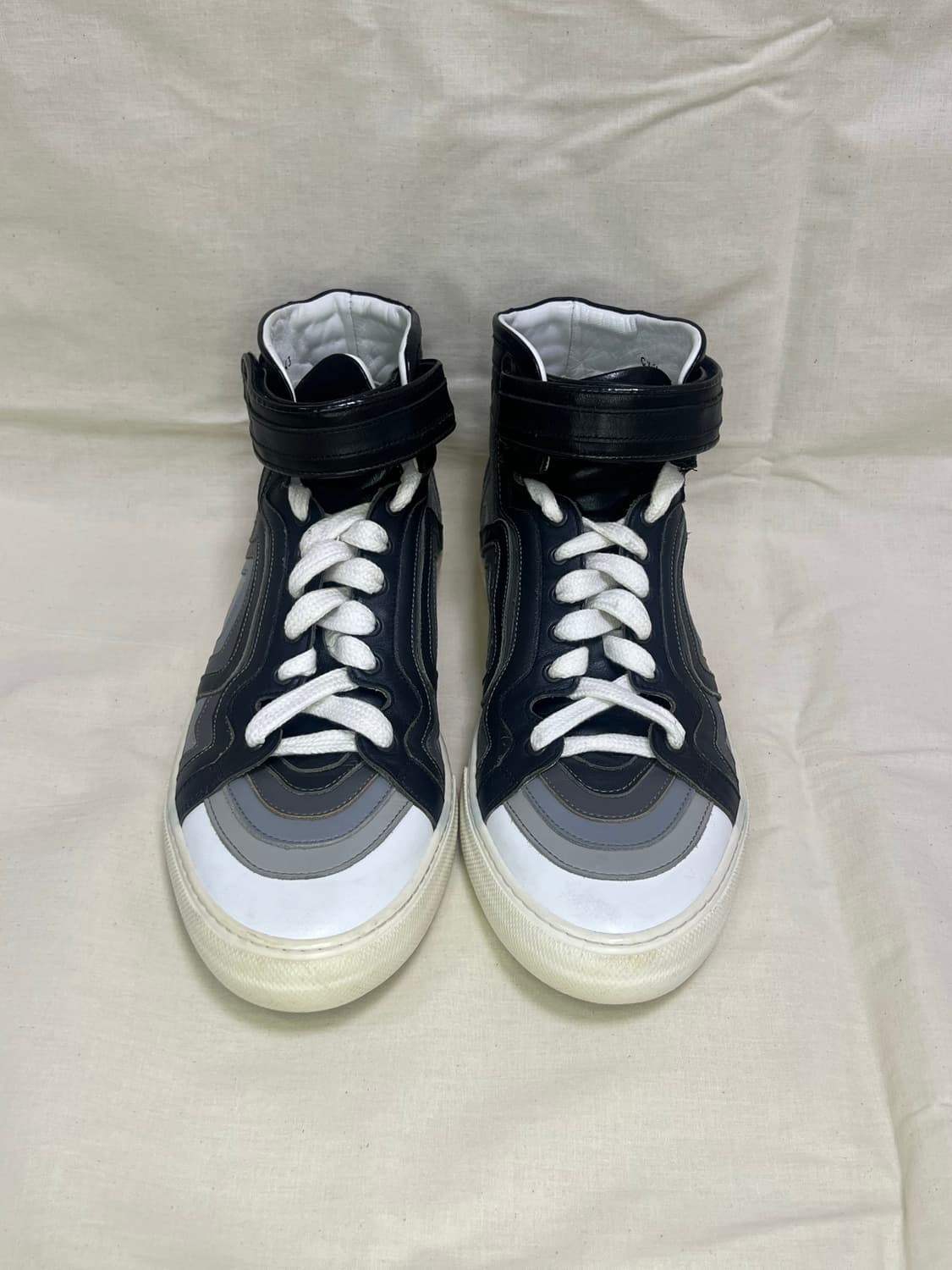 피에르하디 그라데이션 레더 하이탑 [43] 상품이미지2