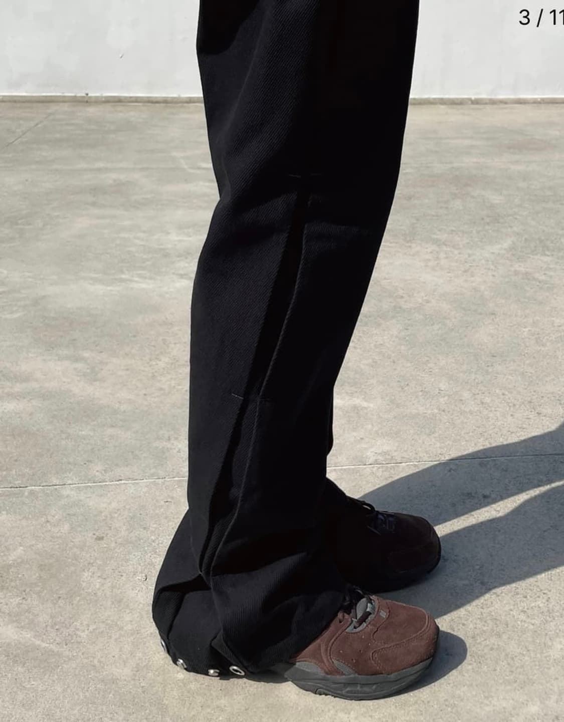 레이크 랙 커브드팬츠 상품이미지2