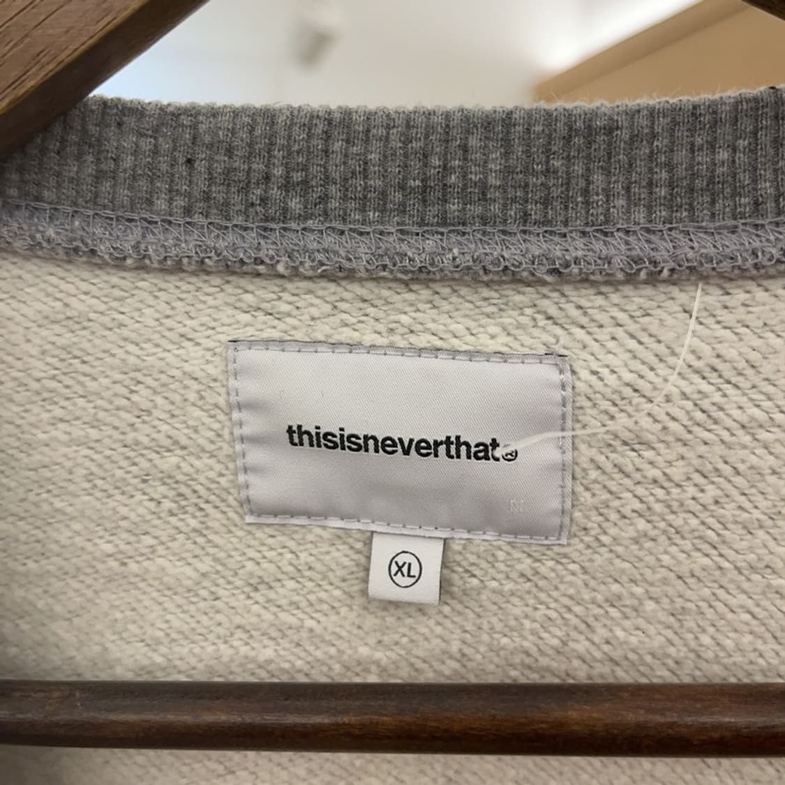 디스이즈네버댓 백로고 프린팅 스웻셔츠 맨투맨 XL C07326 상품이미지5