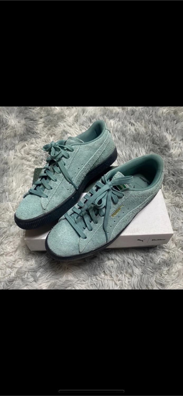 푸마 x 버터굿즈 스웨이드 빈티지 미네랄 블루 270 상품이미지2