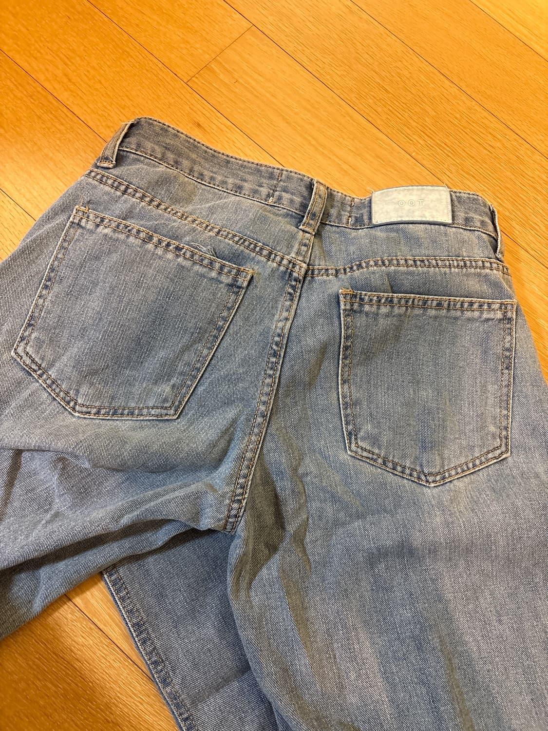 OOTJ 연청 로우라이즈 데님팬츠 상품이미지3