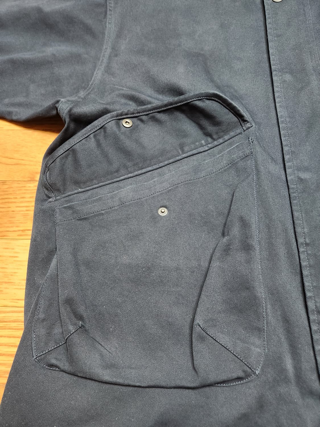 러프사이드 23fw 모즈파카 네이비 1사이즈 상품이미지5