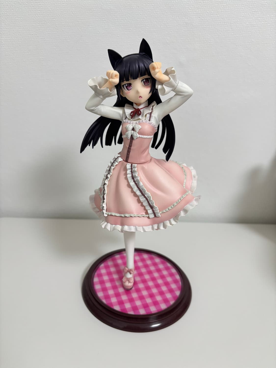 내여귀 쿠로네코 아마로리 피규어 핑크 고코우 루리 미소녀 상품이미지1