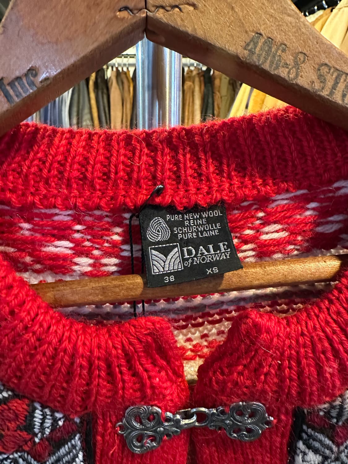 데일오브노르웨이 헤비 울 노르딕 가디건 상품이미지9