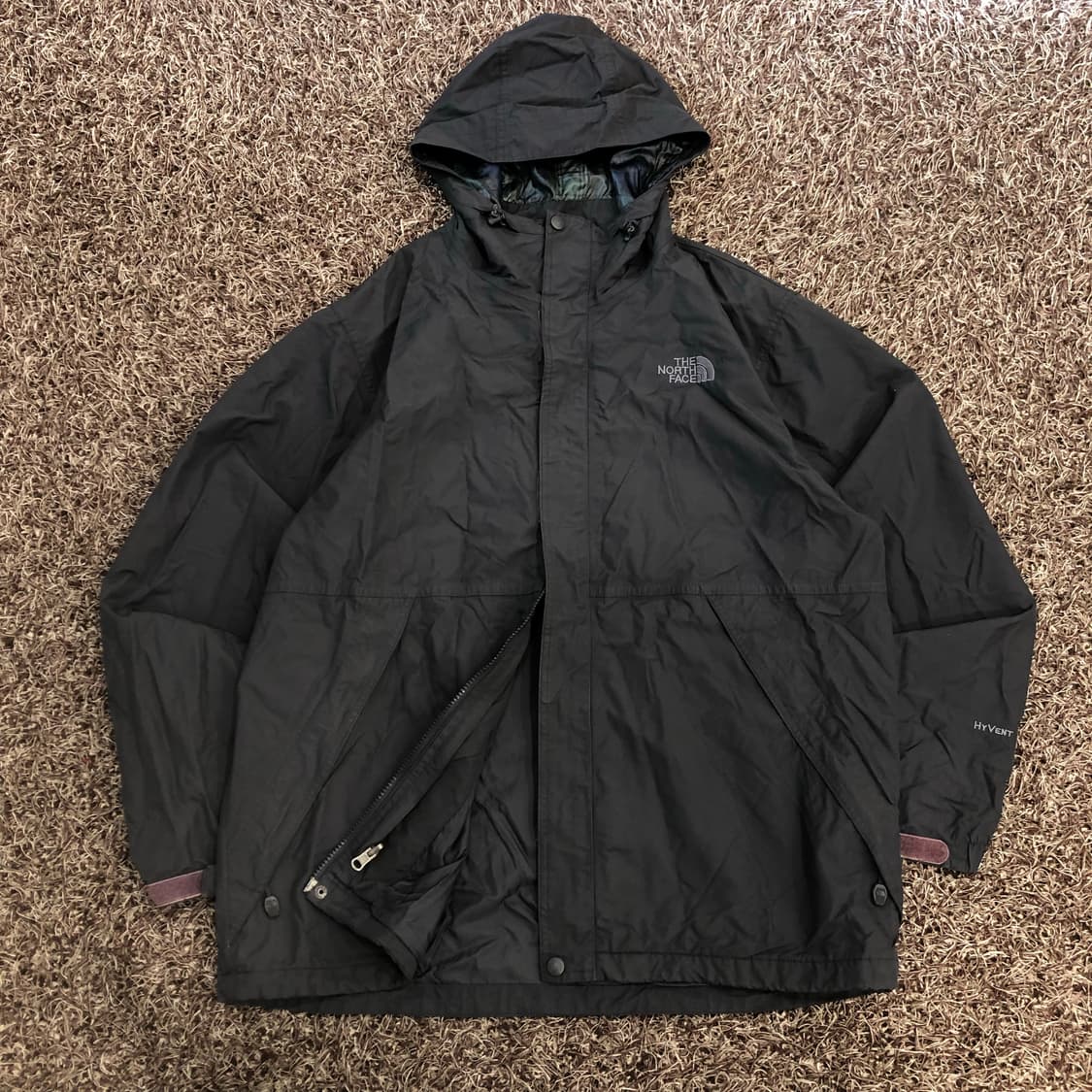 노스페이스 하이벤트 투웨이 나일론 바람막이 마운틴 자켓 상품이미지1