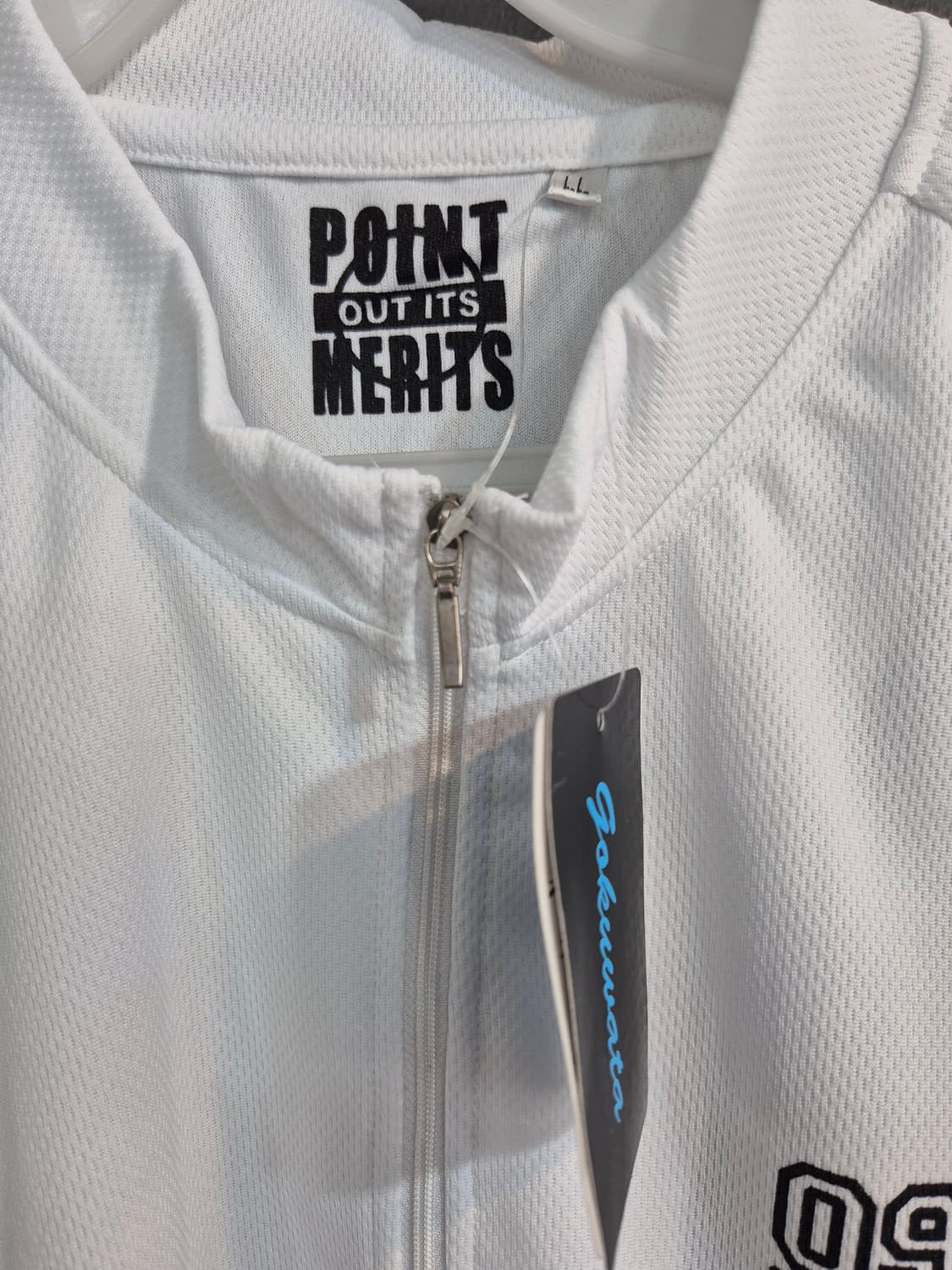 화이트 LL 사이즈 폴리에스터 100% 티셔츠 텍달림 새상품 상품이미지4