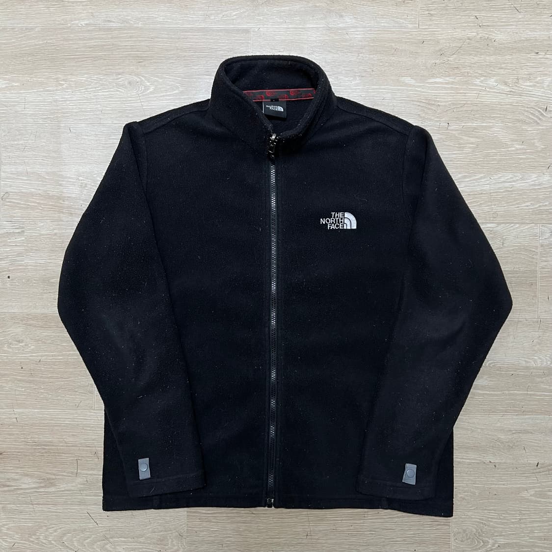 노스페이스 하프돔 자수로고 후리스 플리스 자켓 [블랙] L/100 상품이미지1